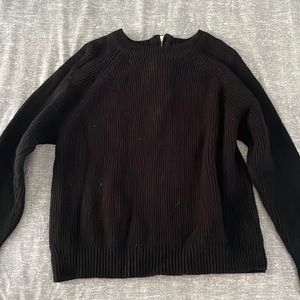 Black sweater